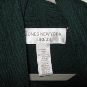 Dark Emerald Green Wool Mix Jones Dress/Tunic with Pockets